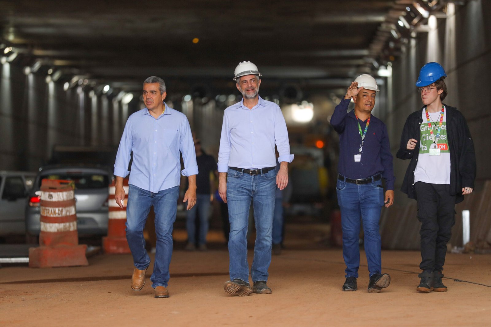 Órgãos de fiscalização de trânsito visitam Túnel de Taguatinga