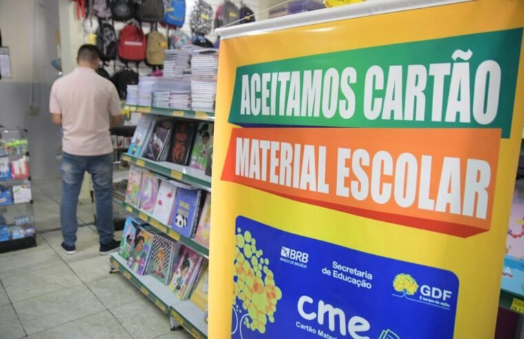 Pagamento do 2º lote do Cartão Material Escolar recomeça nesta terça (28)