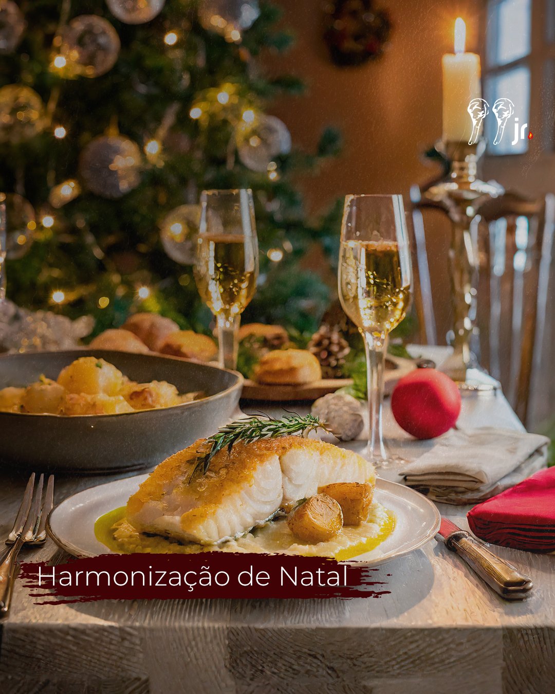 Bacalhau e Vinho para Harmonizar sua Ceia