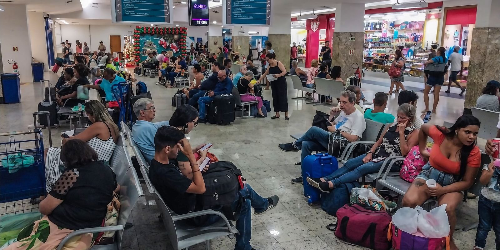 Rodoviária do Rio espera alta de 10% no total de viajantes até dia 2