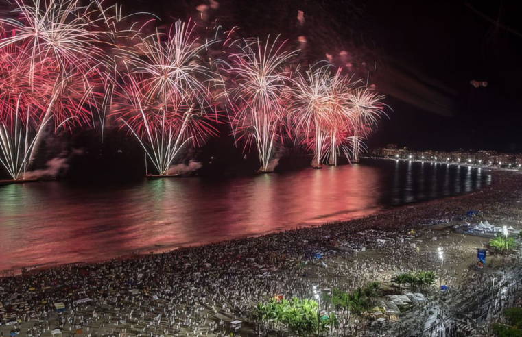 Festa da virada no Rio começa às 17h30, em Copacabana