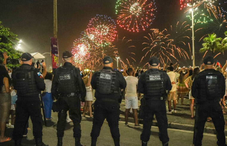 Segurança no réveillon do Rio tem prisões por reconhecimento facial