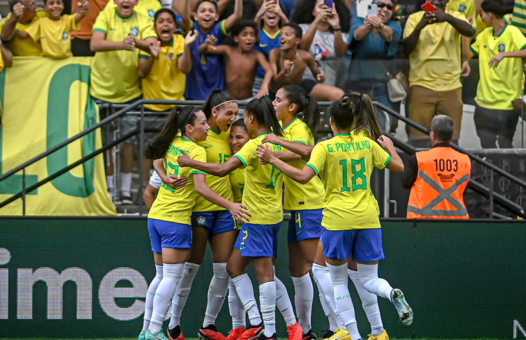 Seleção feminina estreia em abril no Torneio SheBelieves Cup, nos EUA