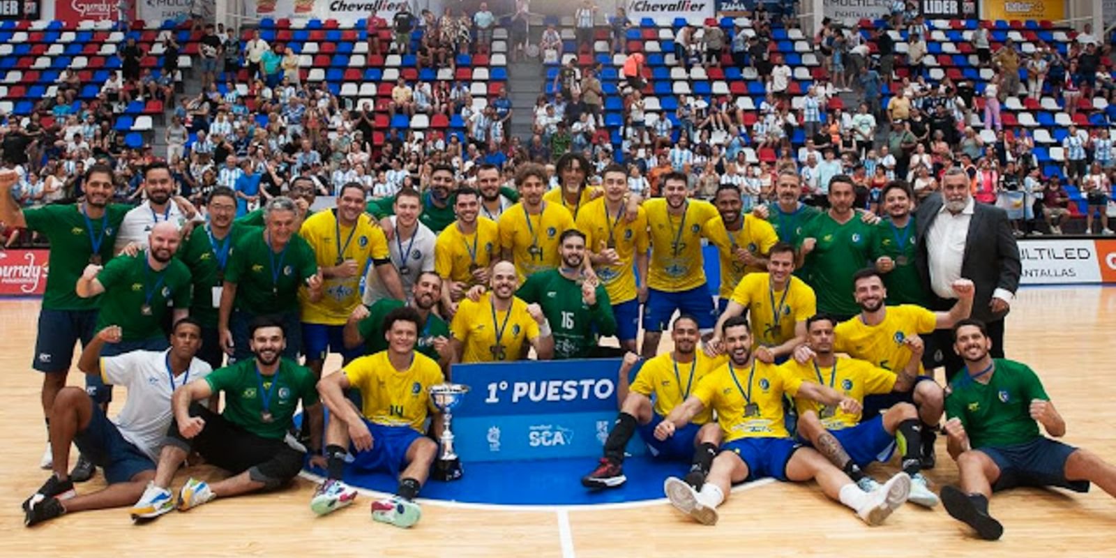 Brasil bate Argentina e conquista o Sul-Centro Americano de Handebol