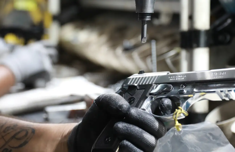 Registro de armas de fogo em 2023 caiu 82% em relação ao ano anterior