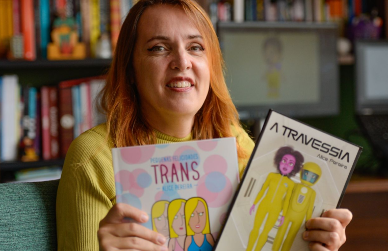 Alice Pereira compartilha em quadrinhos "pequenas felicidades trans"
