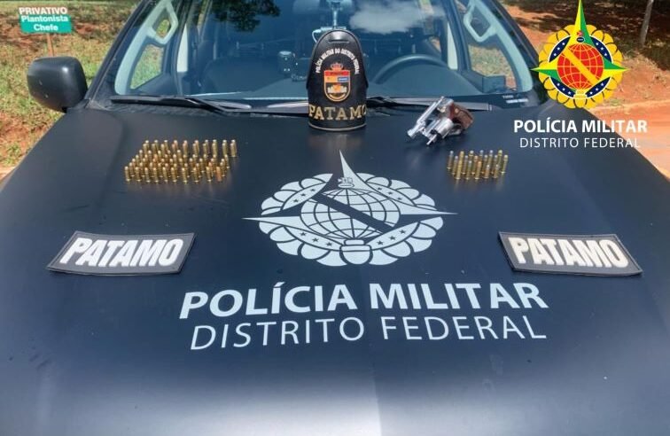 PMDF prende homem por porte ilegal de arma de fogo em Samambaia