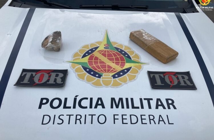 PMDF prende dupla por Tráfico de Drogas com 1 Kg de maconha no Recanto das Emas