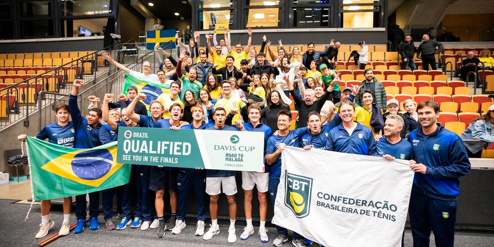Copa Davis: Brasil derrota Suécia e retorna à elite do tênis mundial