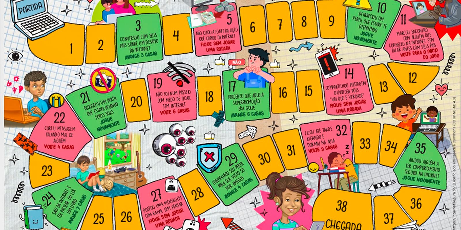 Jogo ensina pais e filhos a usarem internet de forma segura