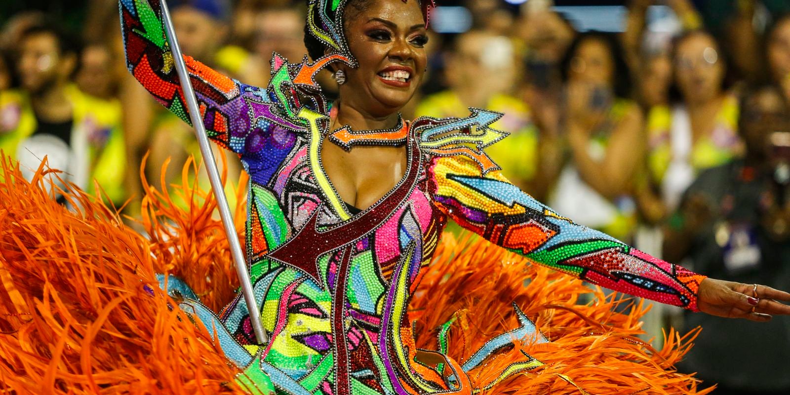 Veja imagens do segundo dia de desfile do carnaval de São Paulo