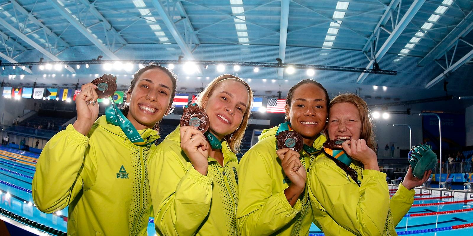 Paris 2024: Brasil se classifica nos revezamentos 4×100 metros livre