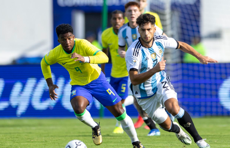 Seleção brasileira perde para Argentina e fica fora dos Jogos de Paris