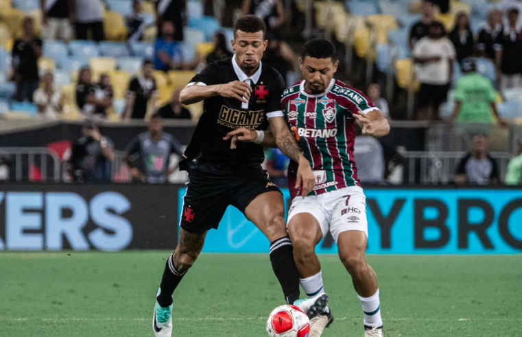 Fluminense e Vasco ficam no 0 a 0 em jogo com arbitragem confusa