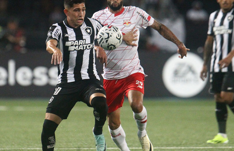 Bragantino e Botafogo decidem vaga na fase de grupos da Libertadores