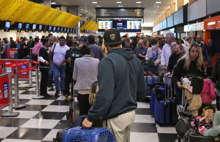 Falta de energia no Aeroporto de Congonhas causa suspensão de voos