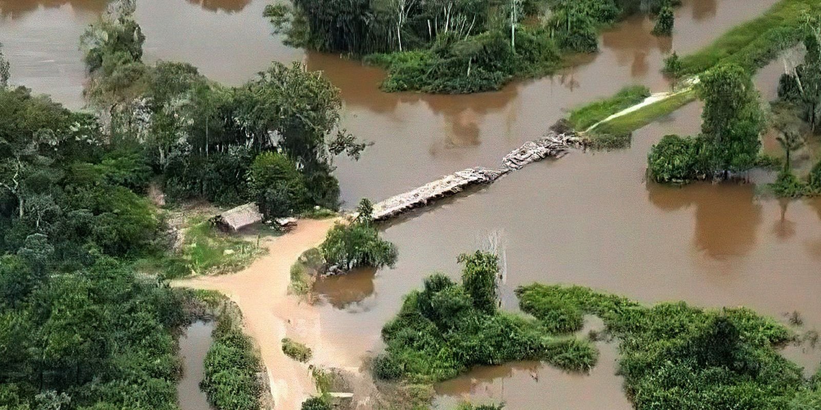 Polícia Federal destrói ponte de acesso à terra indígena no Pará