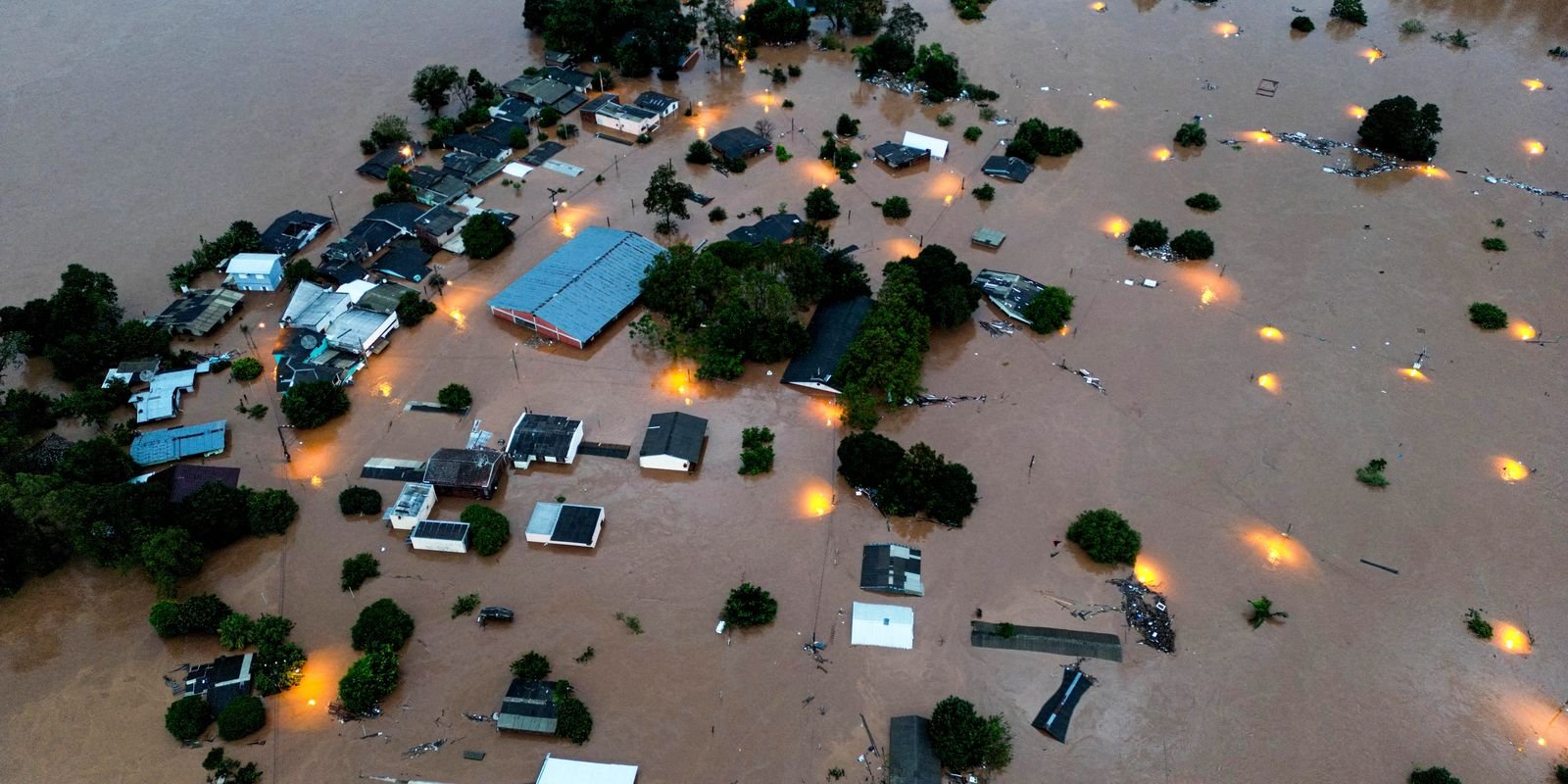 Barragem se rompe parcialmente no Rio Grande do Sul