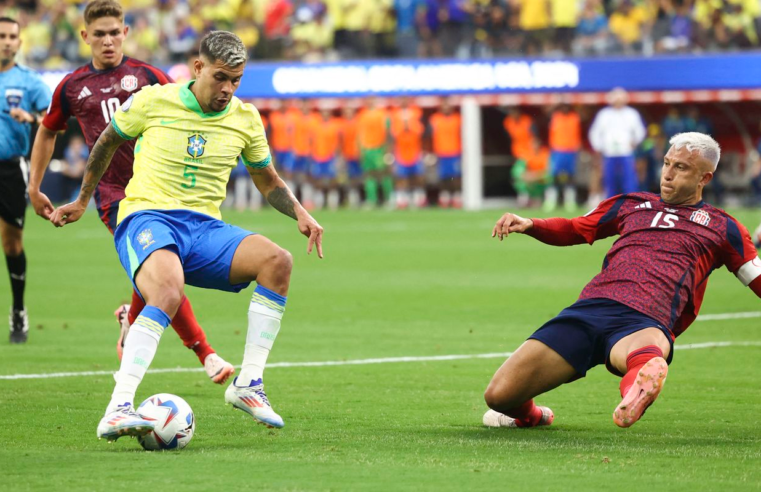 Brasil não sai do empate com Costa Rica na estreia da Copa América