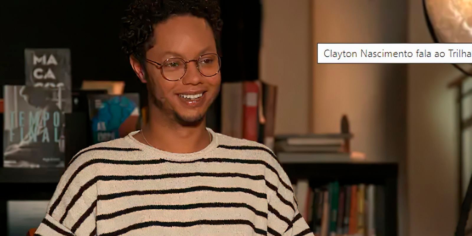 Trilha de Letras recebe ator e dramaturgo Clayton Nascimento