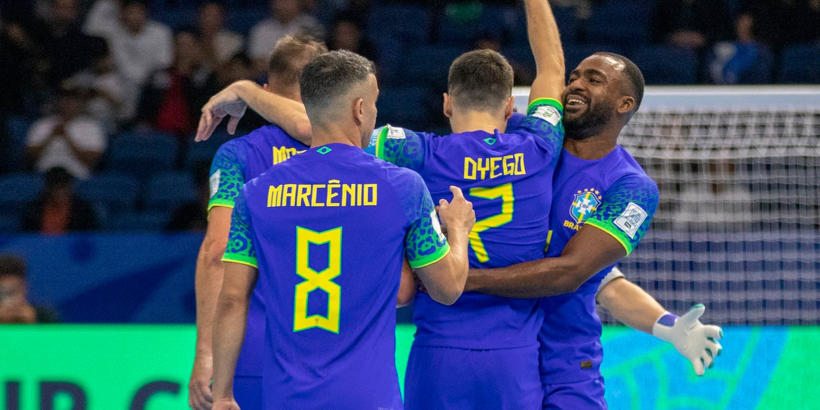 Brasil garante vaga na final da Copa do Mundo de futsal