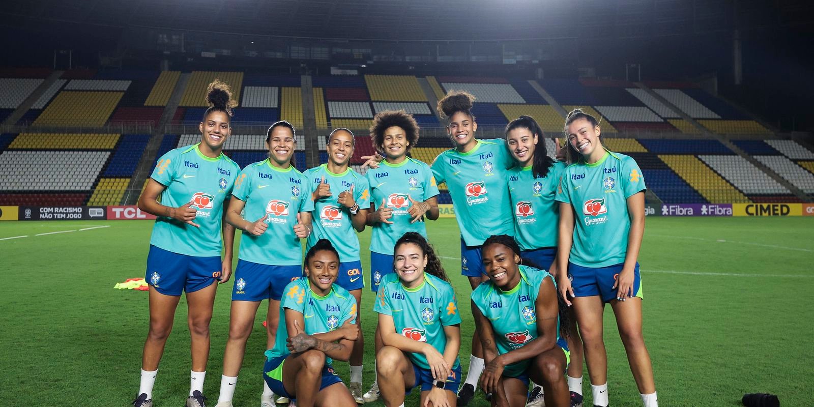 Amistoso Brasil x Colômbia neste sábado abre preparação para Copa 2027