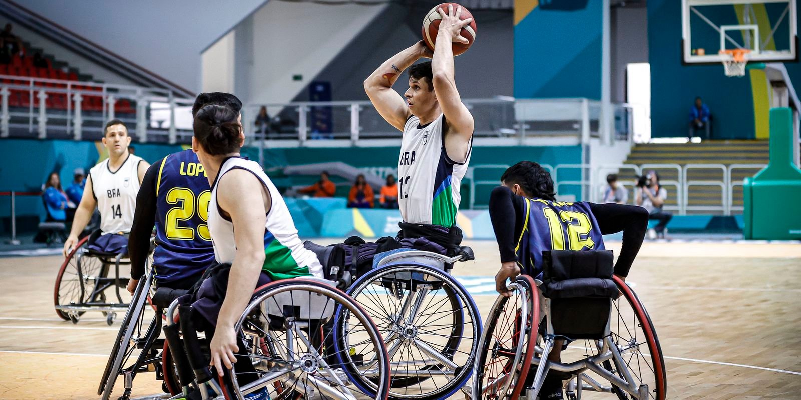 Seleção de basquete em cadeira de rodas estreia no Sul-Americano