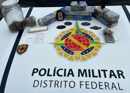 PMDF prende trio por tráfico de drogas e cumpre mandado de prisão em São Sebastião