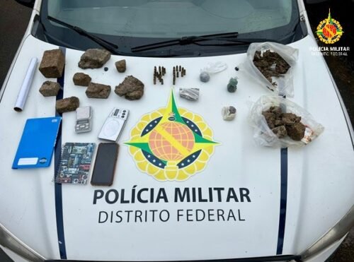 PMDF prende suspeito com drogas e munições em Santa Maria