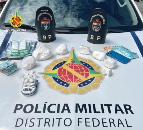 PMDF apreende adolescente com drogas em Taguatinga