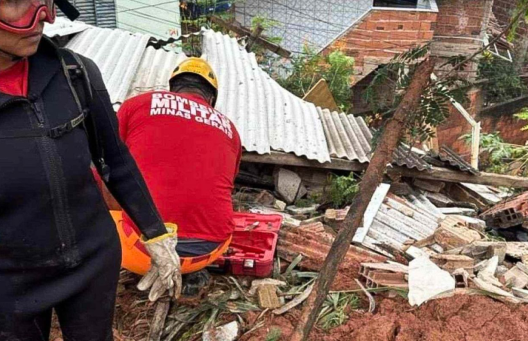 Deslizamentos em Ipatinga deixam pelo menos seis mortos