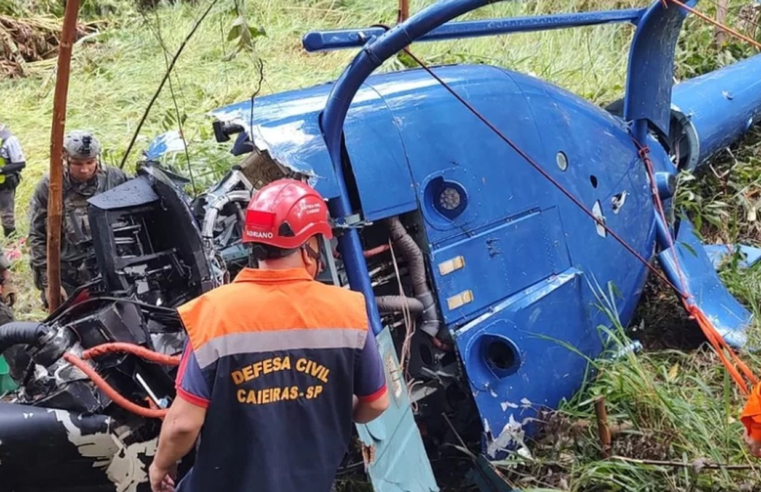 Menina sobrevivente de acidente de helicóptero deve ter alta hoje