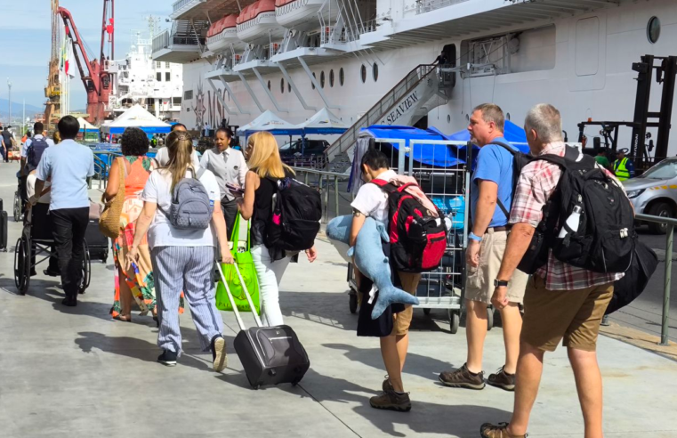 Pier Mauá recebe 43 mil turistas em navios na 2ª quinzena de janeiro
