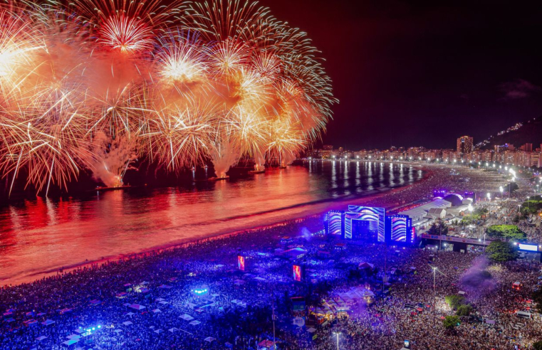 Festas de Réveillon reúnem mais de 22 milhões em todo o Brasil