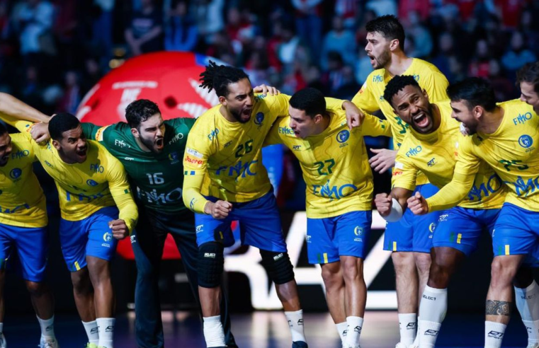 Brasil derrota EUA e avança à 2ª fase do Mundial de Handebol masculino