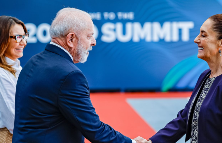 Lula e presidenta do México conversam sobre nova presidência dos EUA