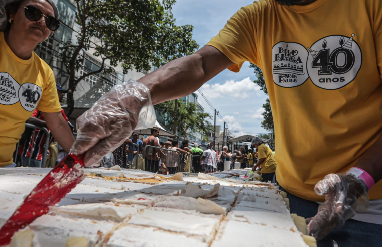 Tradição no aniversário de São Paulo, Bolo do Bixiga completa 40 anos