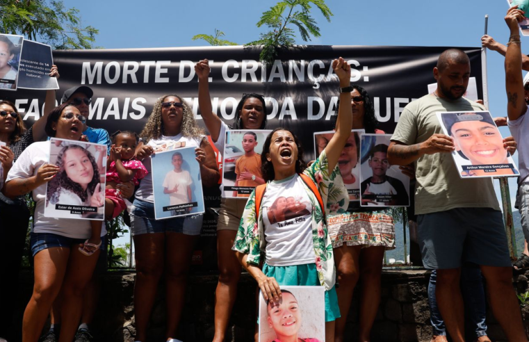 Ato no Rio pede volta de memorial de crianças mortas por bala perdida