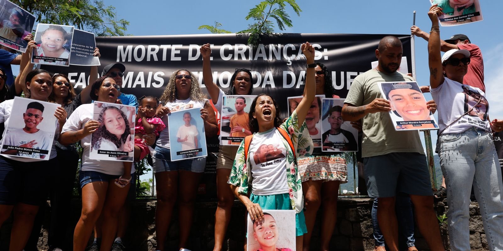 Ato no Rio pede volta de memorial de crianças mortas por bala perdida