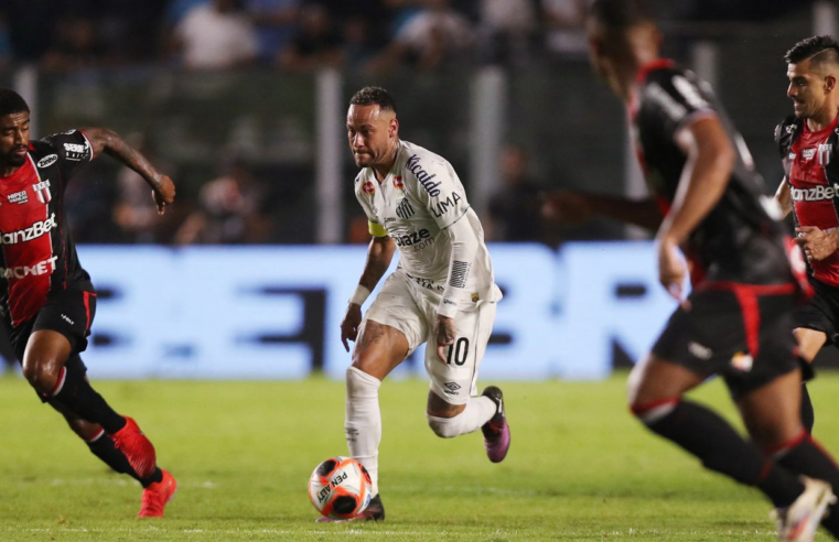 Neymar reestreia, mas Santos empata com o Botafogo-SP