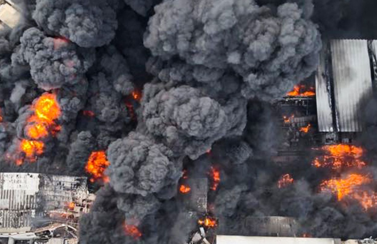 MPRJ investiga incêndio em fábrica de lubrificantes