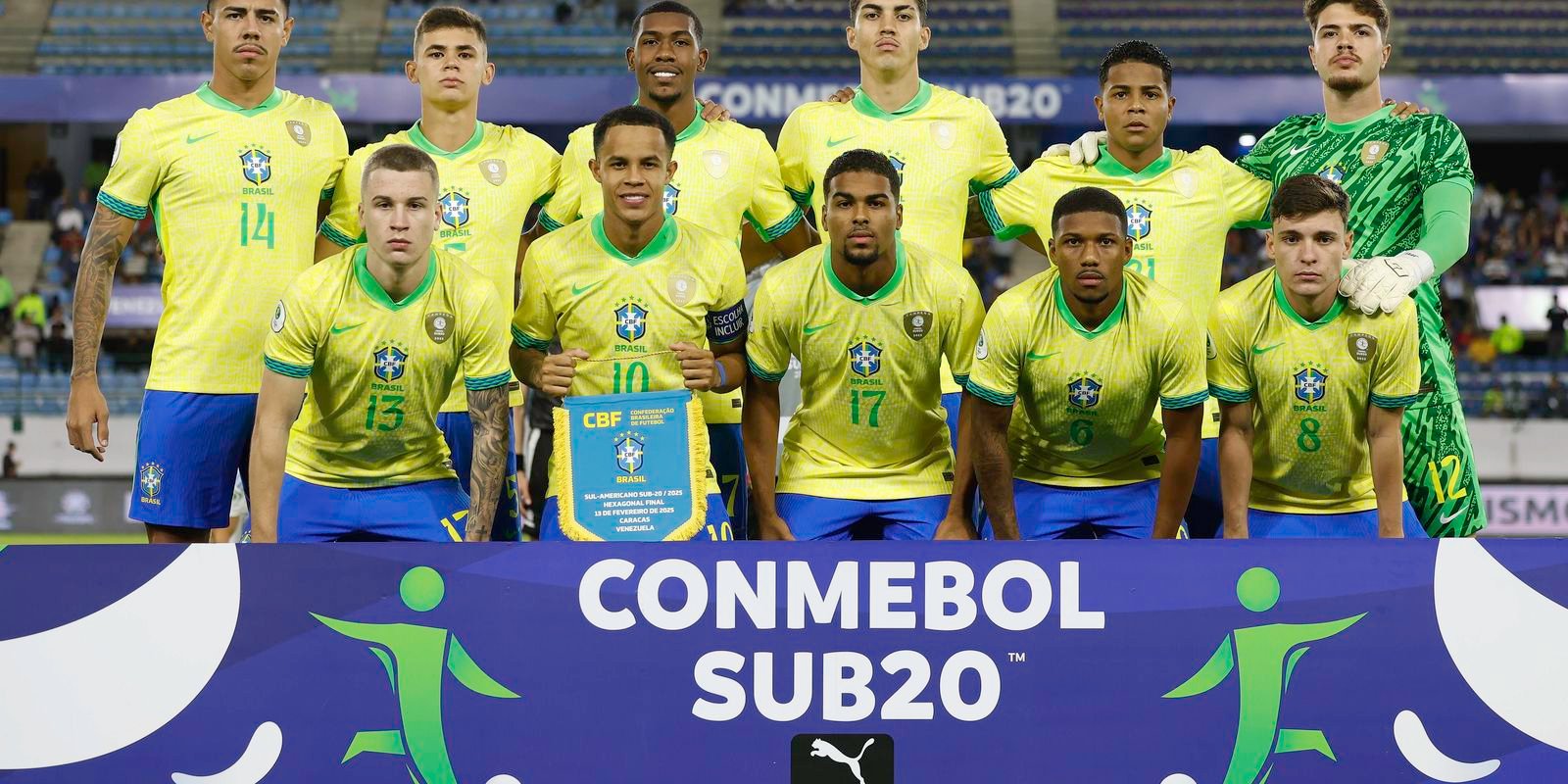 Sul-Americano Sub-20: Brasil arranca empate com a Argentina