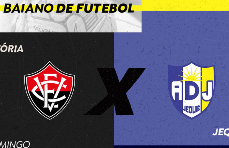 TV Brasil transmite Vitória x Jequié no domingo pelo Campeonato Baiano