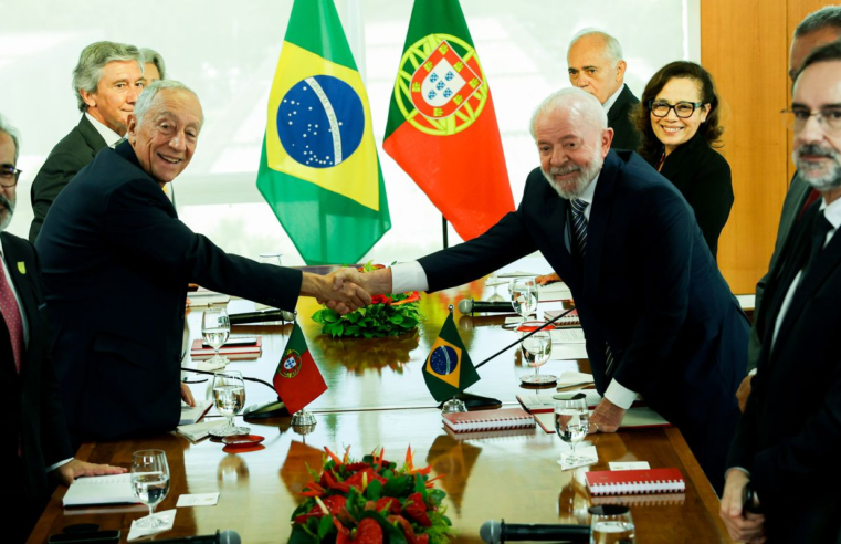 Presidentes do Brasil e Portugal se reúnem para fortalecer cooperação
