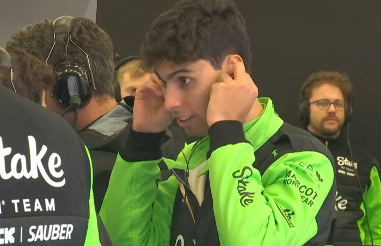Bortoleto estreia como piloto da Sauber em testes da F1 no Bahrein