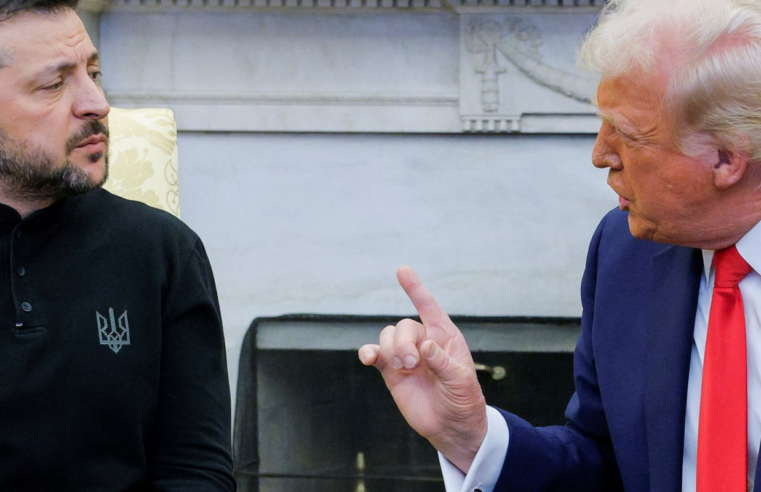 Trump repreende Zelensky: “você está sendo desrespeitoso com os EUA”