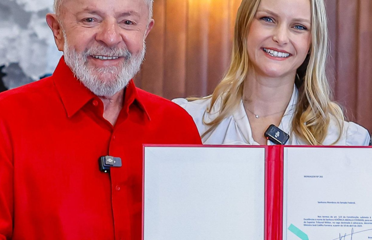 Lula indica Verônica Abdalla para o Superior Tribunal Militar