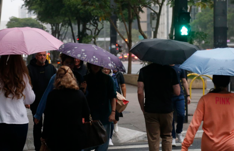 Semana começa com retorno de chuvas intensas e frente fria no Sul