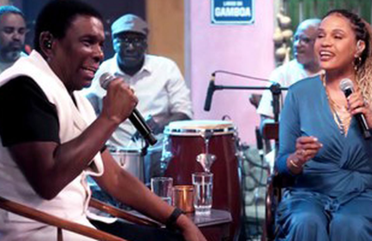Neguinho da Beija-Flor canta sucessos no Samba na Gamboa, da TV Brasil