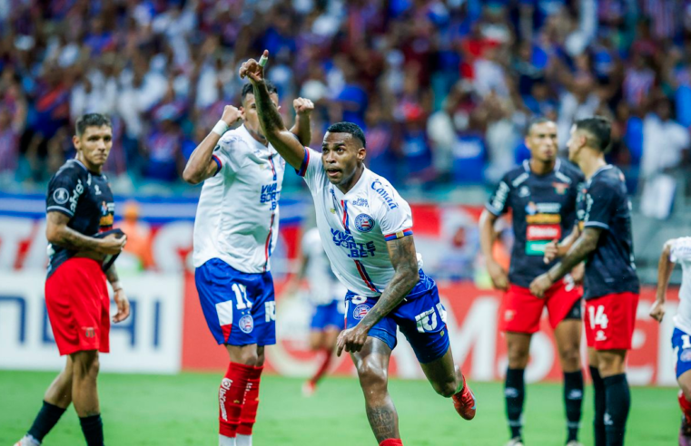 Bahia vence e alcança a fase de grupos da Copa Libertadores